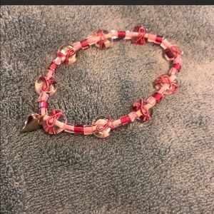 🌸Women’s Breast Cancer Awareness Stretch Bracelet